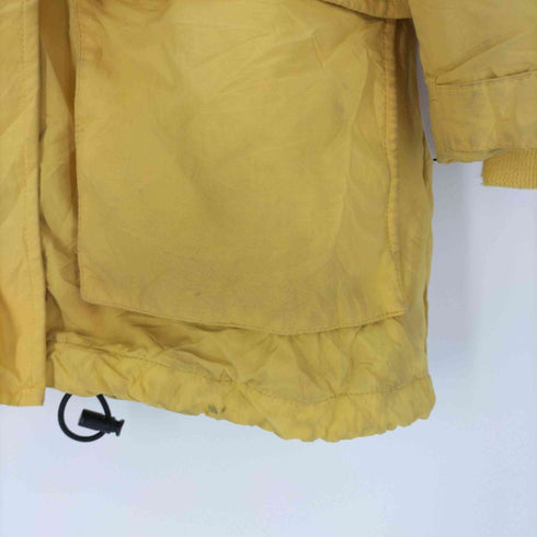 ランズエンド LANDS END 90-00S 裏地フリース ジップアップ ウォームアップ ナイロン ジャケット ユニセックス レディース import:M