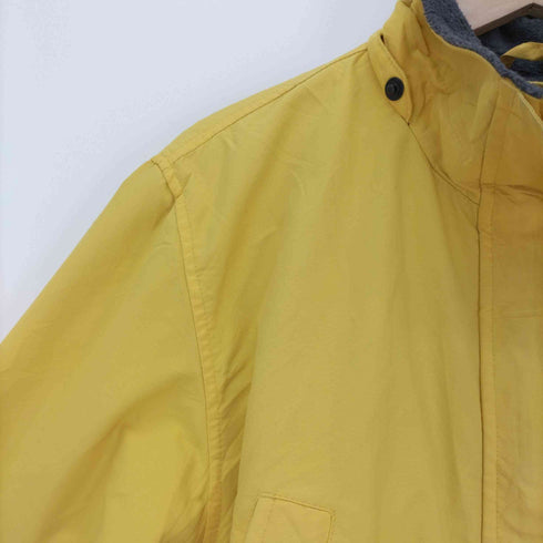 ランズエンド LANDS END 90-00S 裏地フリース ジップアップ ウォームアップ ナイロン ジャケット ユニセックス レディース import:M