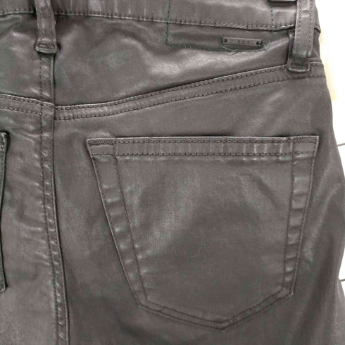 ディーゼル DIESEL エコレザー 裾ジップレギンス レディース W32-L30