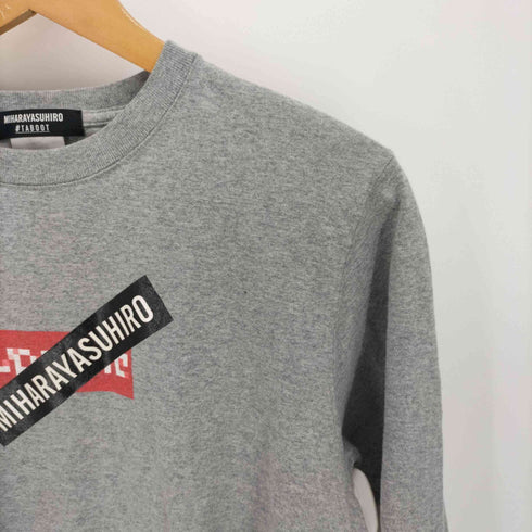 ミハラヤスヒロ MIHARA YASUHIRO TABOOT ボックスロゴ Tシャツ メンズ JPN:1