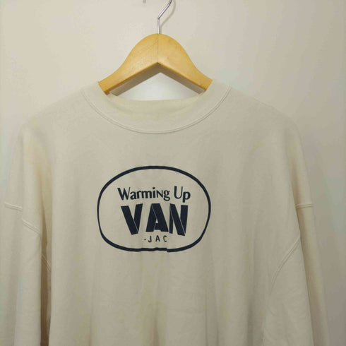 アンスクリア INSCRIRE VAN Warming-up Crew Neck プリントスウェット レディース JPN:S