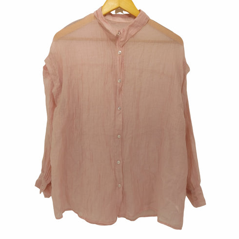nemne store 3way袖開きシアーシャツ レディース JPN:M