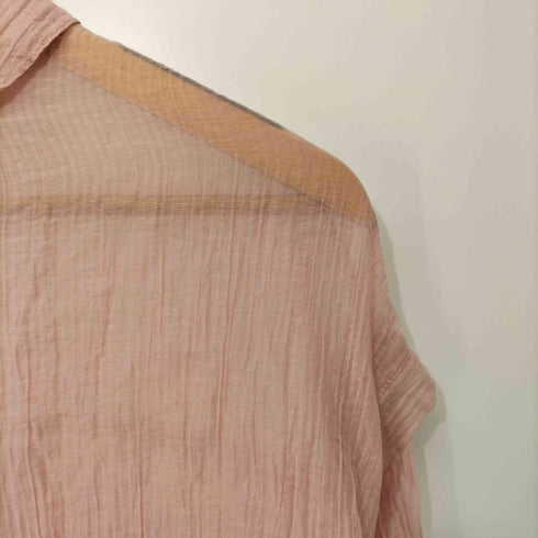 nemne store 3way袖開きシアーシャツ レディース JPN:M