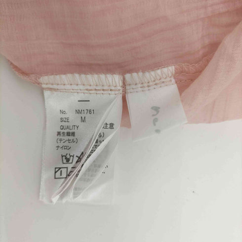 nemne store 3way袖開きシアーシャツ レディース JPN:M