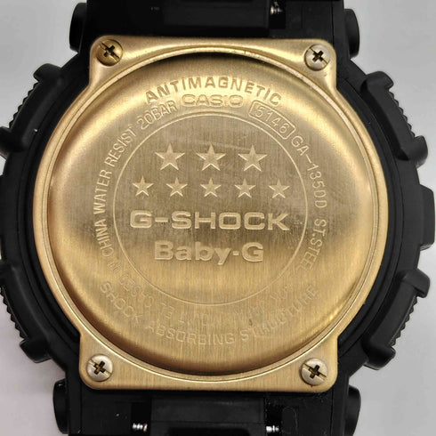 カシオジーショック CASIO G-SHOCK Baby-G ベイビージー GA-135DD 35周年 ペア ダイヤモンド アナデジ 腕時計 メンズ