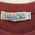 カリフォルニアティーシャツ CALIFORNIA T-SHIRT カレッジプリントクルースウェット レディース JPN:L