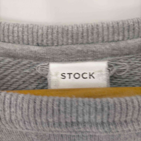 ヤエカストック YAECA STOCK 前Vガゼット スウェット レディース JPN:L