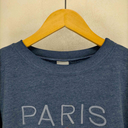 フランス製 エッフェル塔刺繍トレーナー メンズ