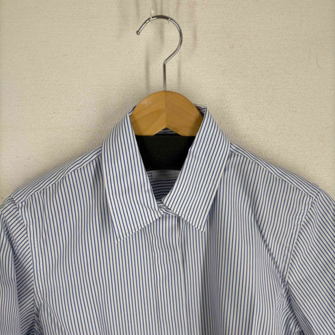 メーカーズシャツカマクラ Makers Shirt 鎌倉 SMART CLOTH ストライプ柄 半袖 ボタンダウンシャツ レディース 11