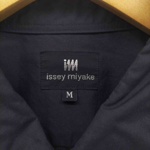 イッセイミヤケ im ISSEY MIYAKE 70-80s フライフロント コットンシャツ ドレスシャツ メンズ