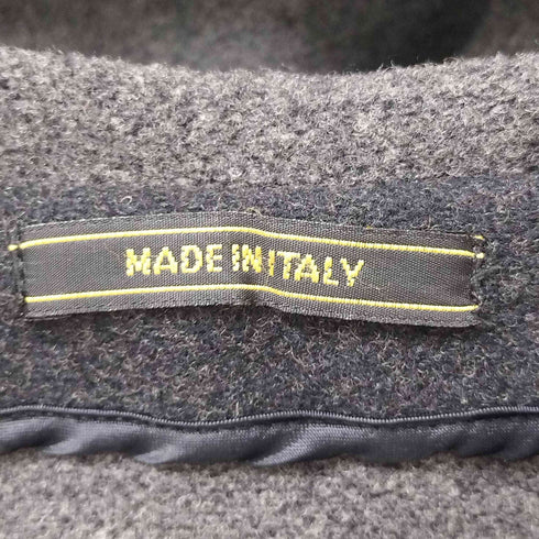 イタリア製 アルパカ 混 ウール ダッフルコート メンズ EUR:46