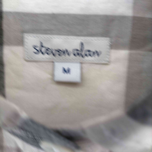 スティーブンアラン Steven Alan コットンチェック長袖シャツ レディース JPN:M