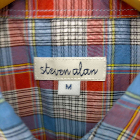 スティーブンアラン Steven Alan コットンチェック長袖シャツ レディース JPN:M