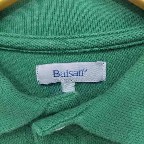 BALSAN フランス DFCI 半袖 ポロシャツ グリーン メンズ