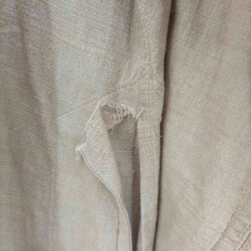 ファブインディア fabindia オーバーサイズ コットンヘンリーネックシャツ メンズ 42