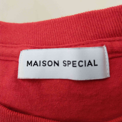 メゾンスペシャル MAISON SPECIAL JASPER Long T-Shirts レディース FREE