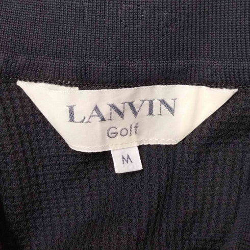 ランバンゴルフ LANVIN GOLF 襟ロゴ ノースリーブ ポロシャツ レディース import:M