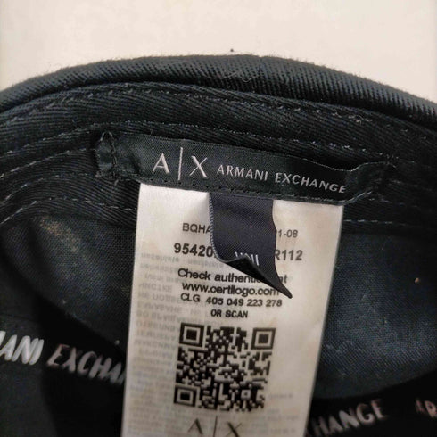 アルマーニエクスチェンジ ARMANI EXCHANGE ラインデザインキャップ メンズ FREE