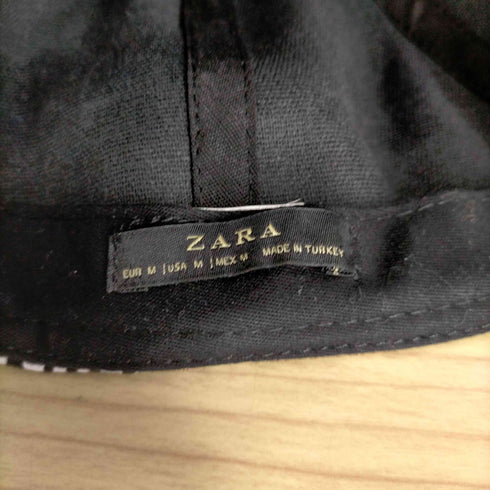 ザラ ZARA 総柄キャップ メンズ