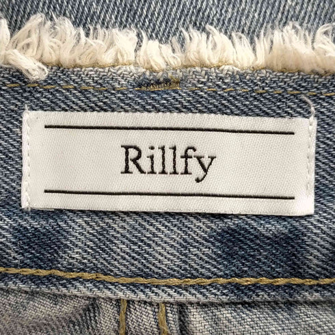 リルフィー Rillfy フリンジ デニムパンツ メンズ