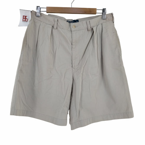 ポロバイラルフローレン Polo by RALPH LAUREN インドネシア製 TYLER SHORT 2タックワイドチノショーツ メンズ FR:36-38