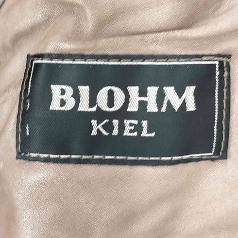 BLOHM KIEL ムートンダブルボタンコート メンズ 102