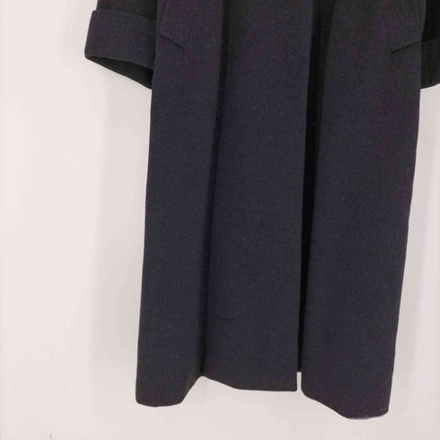 アクアスキュータム AQUASCUTUM カシミヤ100% 比翼 ステンカラー コート レディース