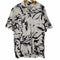ザラ ZARA REGULAR FIT 総柄 半袖開襟シャツ メンズ import:XL
