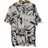 ザラ ZARA REGULAR FIT 総柄 半袖開襟シャツ メンズ import:XL
