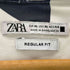 ザラ ZARA REGULAR FIT 総柄 半袖開襟シャツ メンズ import:XL