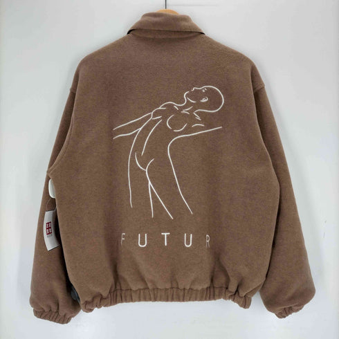 フューチャー FUTUR 刺繍フリースブルゾン メンズ JPN:S