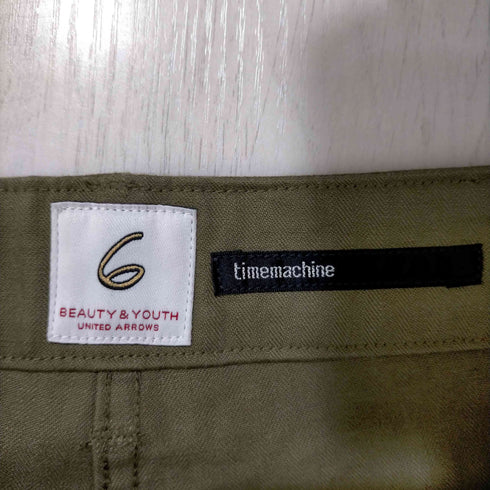 ロクビューティーアンドユースユナイテッドアローズ 6 BEAUTY & YOUTH UNITED ARROWS timemachine コットン ベイカーパンツ レディース JPN:S
