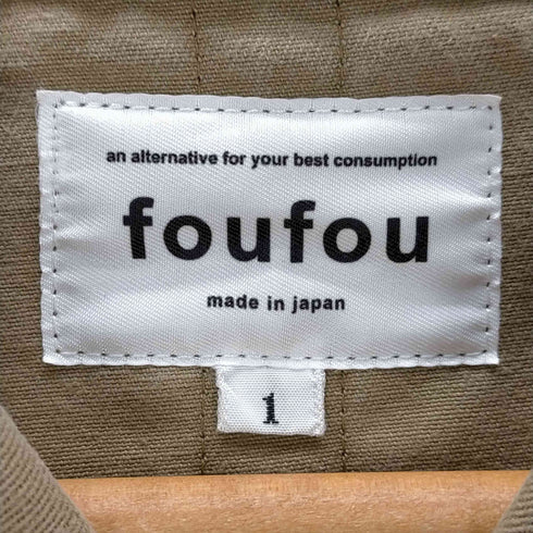 フーフー FOUFOU バルマカーンコート レディース JPN:1