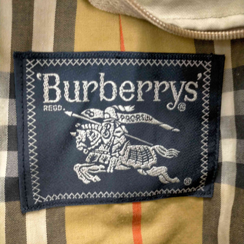 バーバリーズ BURBERRYS 裏地ノヴァチェックステンカラーコート メンズ 165