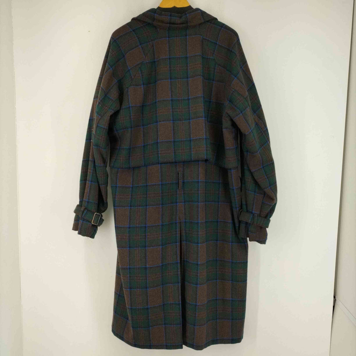 ジエダ Jieda 19AW PLAID TRENCH COAT チェックウールトレンチ