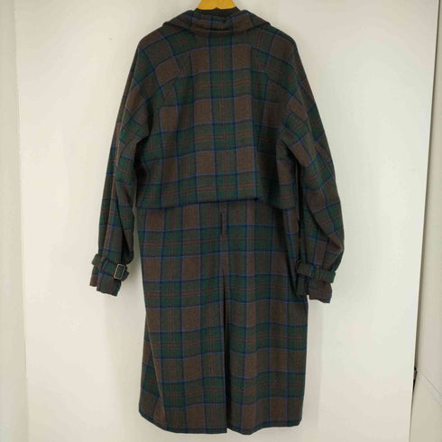 ジエダ Jieda 19AW PLAID TRENCH COAT チェックウールトレンチコート メンズ JPN:2