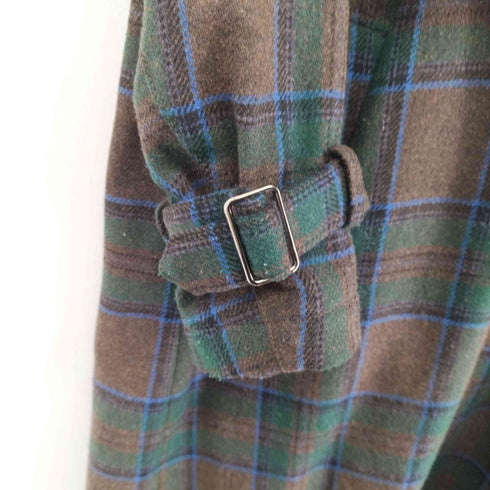 ジエダ Jieda 19AW PLAID TRENCH COAT チェックウールトレンチコート メンズ JPN:2