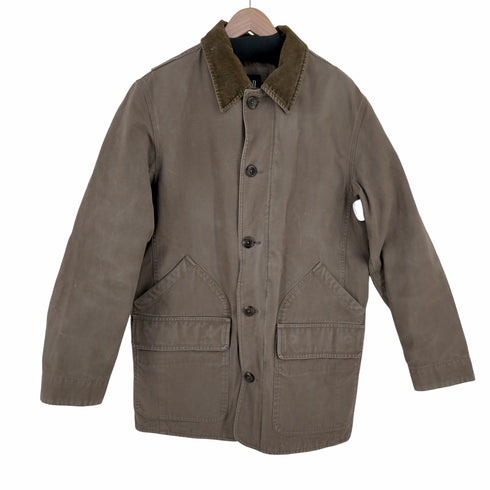 ギャップ Gap OLD 襟コーデュロイ ハンティングジャケット メンズ import:M