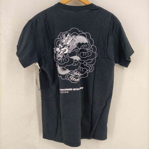 ギルダン GILDAN childhood intelligence 両面プリント クルーネックTシャツ メンズ import:M