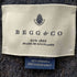 ベグアンドコー BEGG&CO アンゴラ25% ボーダーマフラー メンズ