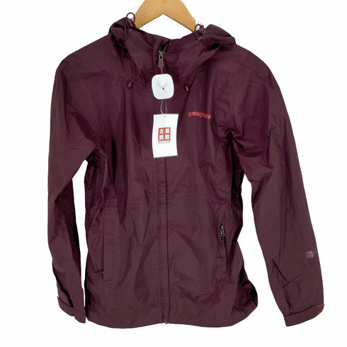 パタゴニア patagonia ロゴプリント ナイロンジップジャケット レディース import:XS