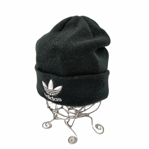 アディダス adidas トレフォイルロゴ刺繍 アクリルニット帽 メンズ ONE SIZE