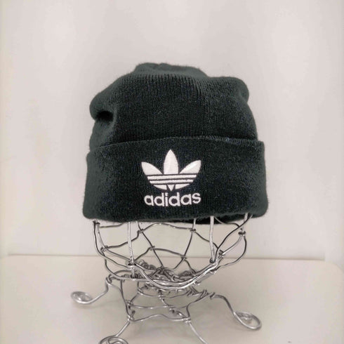 アディダス adidas トレフォイルロゴ刺繍 アクリルニット帽 メンズ ONE SIZE