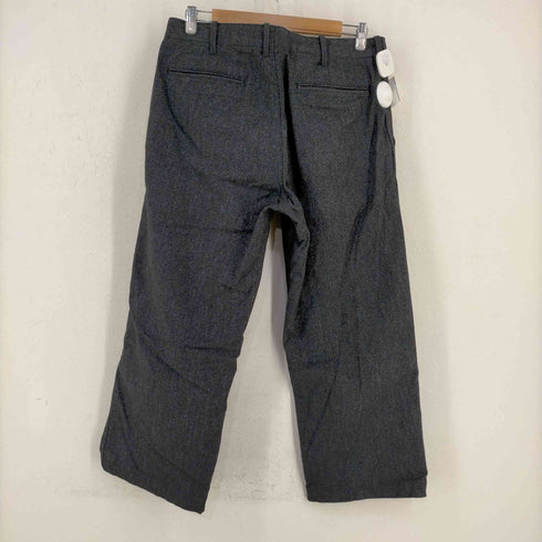 クッシュマン CUSHMAN lot 22686 ブラックシャンブレーワークパンツ メンズ