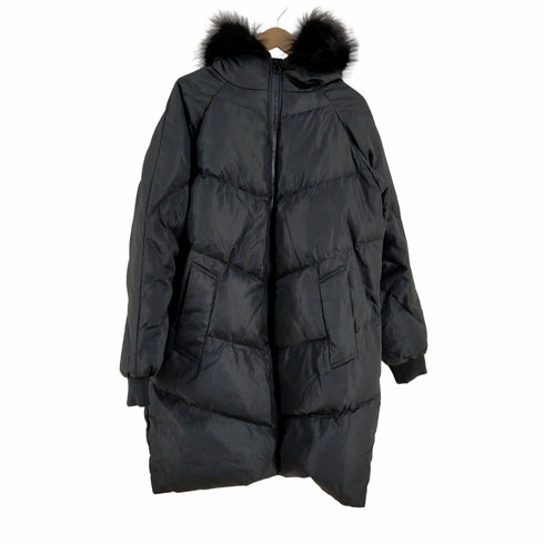 ファー リバーシブルダウンコート レディース 3XL