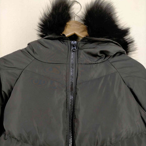 ファー リバーシブルダウンコート レディース 3XL
