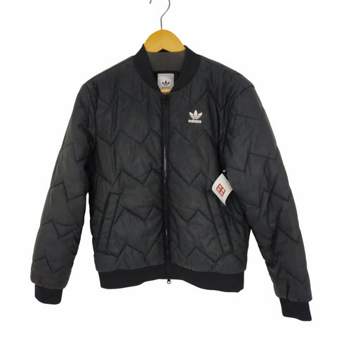 アディダス adidas SST QUILTED JACKET ストライプ キルテッド ジャケット メンズ JPN:M