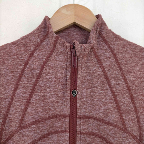 ルルレモン lululemon 霜降り ストレッチ ジップアップトップ レディース