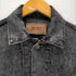 リーバイス Levis 80s USA製 刻印725 アシッドウォッシュ ブラックデニムジャケット メンズ import:S