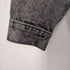 リーバイス Levis 80s USA製 刻印725 アシッドウォッシュ ブラックデニムジャケット メンズ import:S